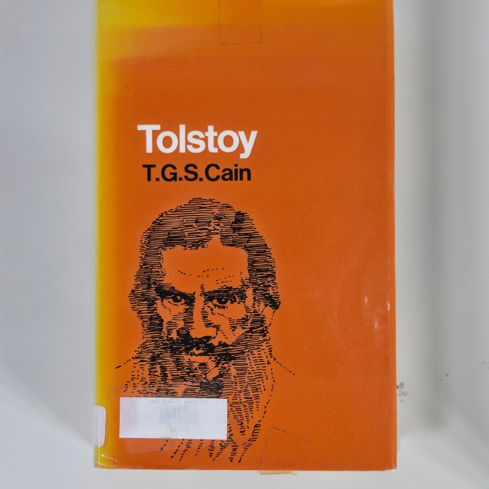 Tolstoy by TGS Cain 1977‎ Literary Criticism Book Barnes Noble